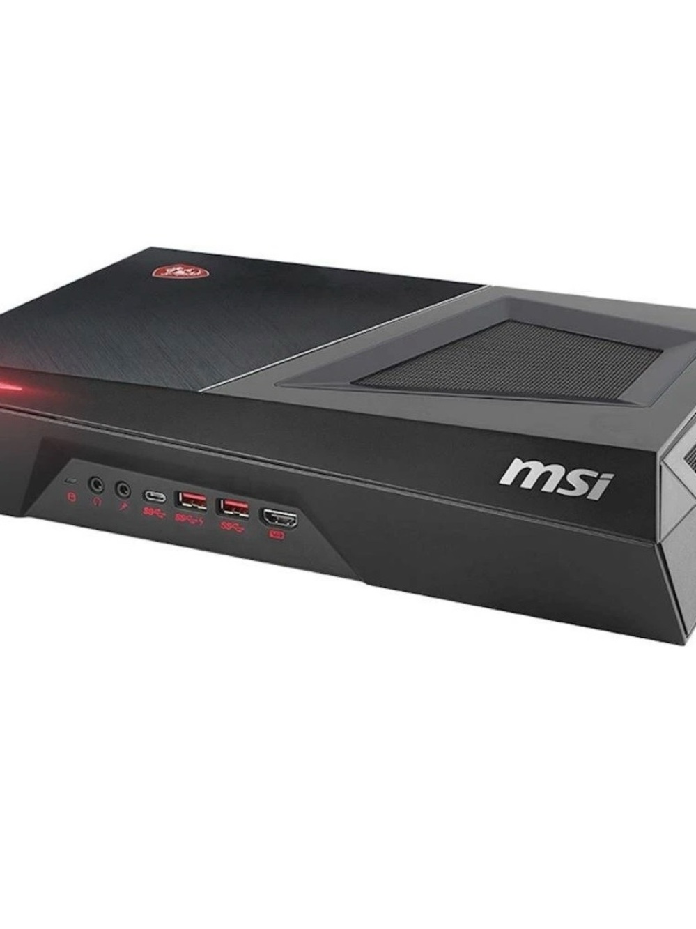 MSI Black and Red Laptop Cooling Dock with Front Ports 1660 Supra